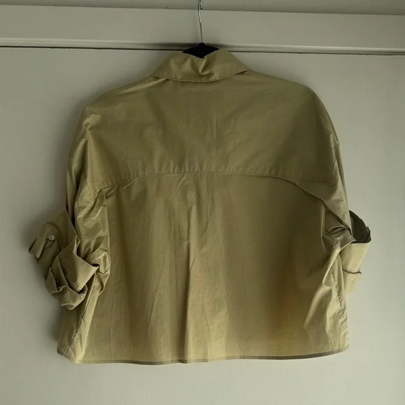 TWP button down cotton shirt - new with tags  size XS/S - Picture 7 of 7